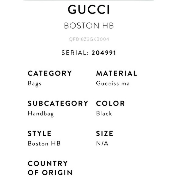 Vintage Authentic Black Gucci Guccissima (embossed) see additional info - Picture 7 of 8